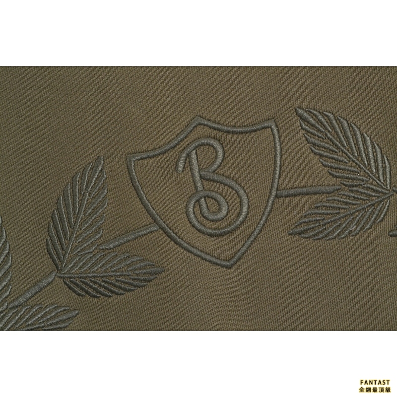 Burberry/巴寶莉 22FW 橡木葉橄欖枝徽章刺繡圓領衛衣