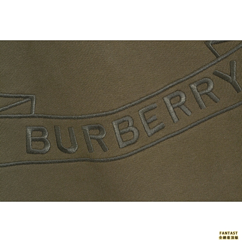 Burberry/巴寶莉 22FW 橡木葉橄欖枝徽章刺繡圓領衛衣