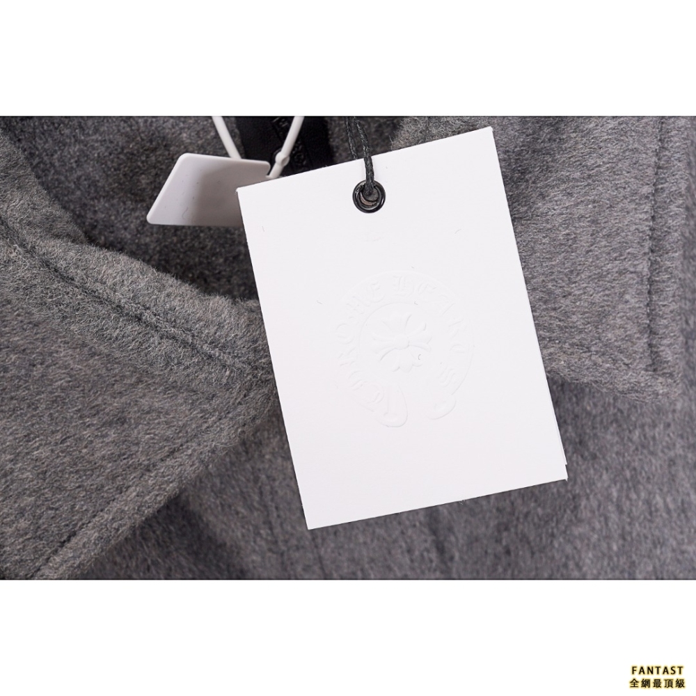 Chrome Hearts/克羅心CH 22FW 銀扣羊絨外套