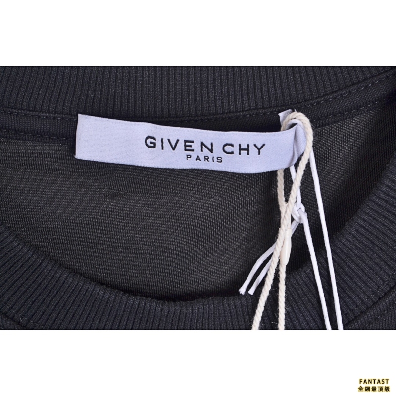 Givenchy/紀梵希經典大破洞字母印花圓領衛衣