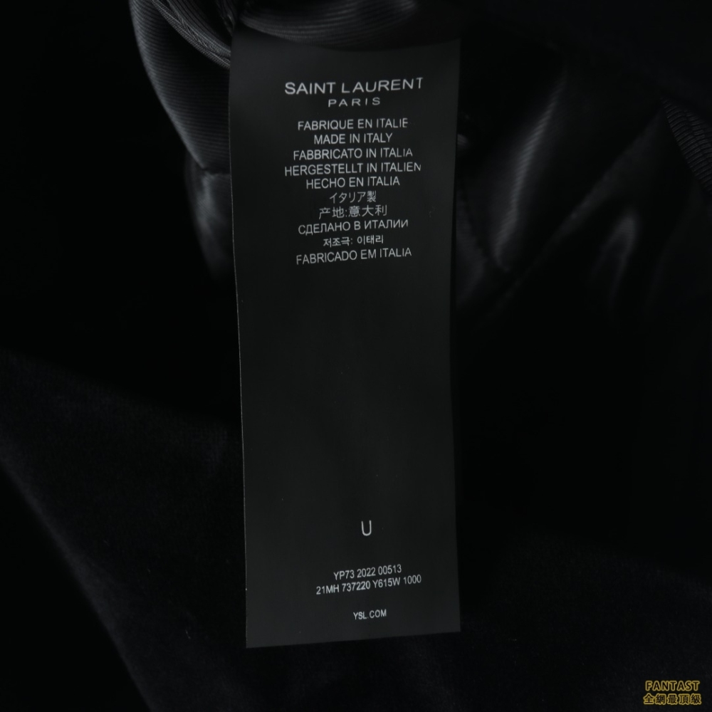 SLP聖羅蘭 新款後背燙鑽大衣