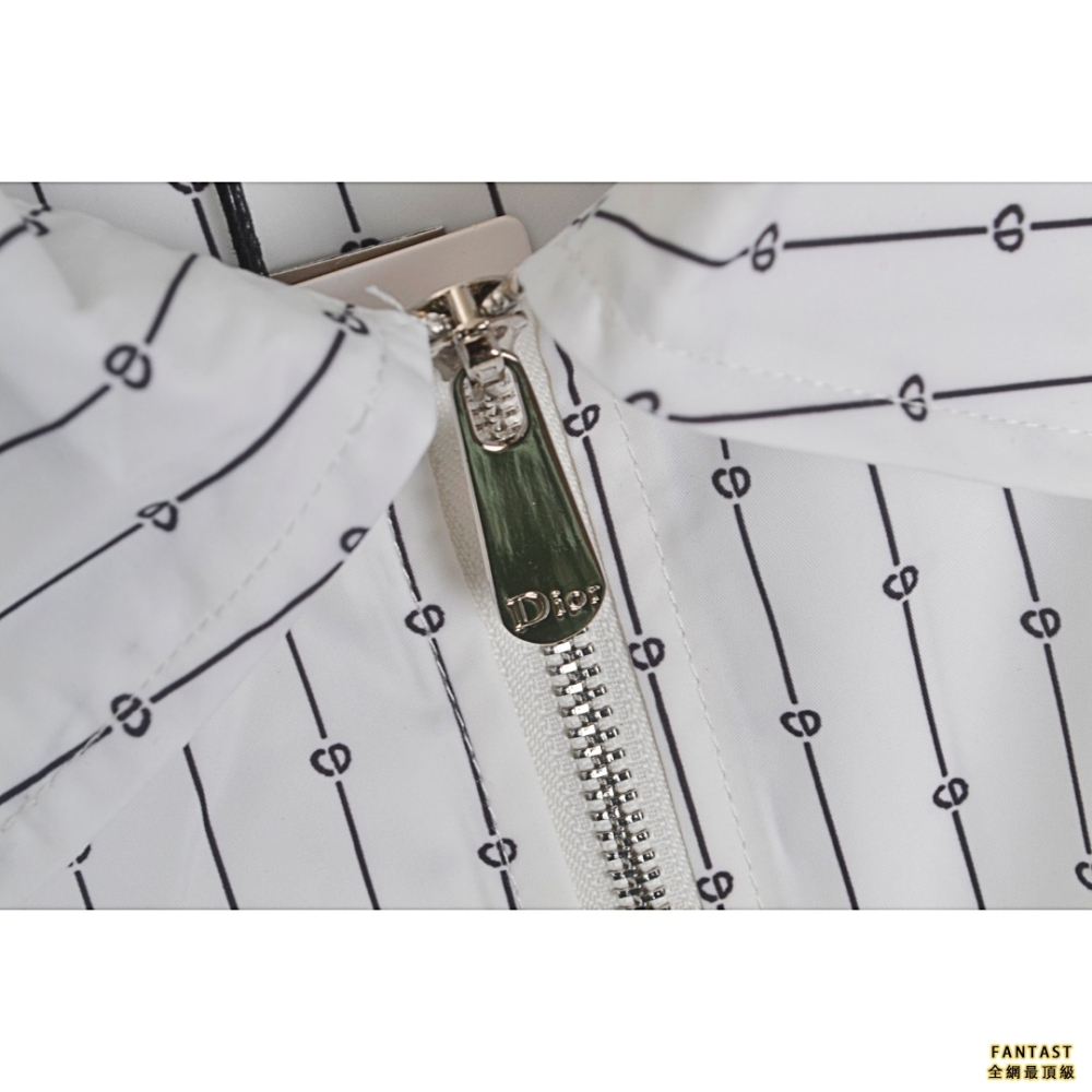 Dior/迪奧 22SS 愛心刺繡拉鍊長袖襯衫