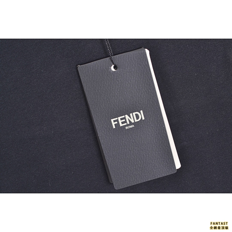 FENDI/芬迪 22ss 小惡魔刺繡logo打底長袖