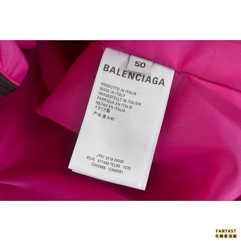 Balenciaga/巴黎世家 20FW 拼接冲锋衣外套