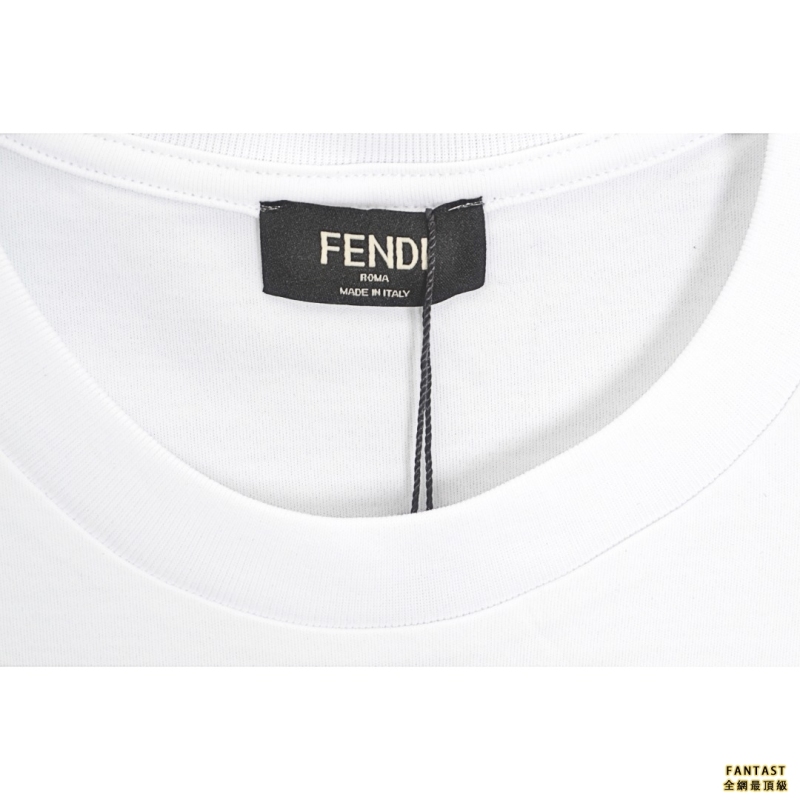 FENDI/芬迪 22ss 小惡魔刺繡logo打底長袖