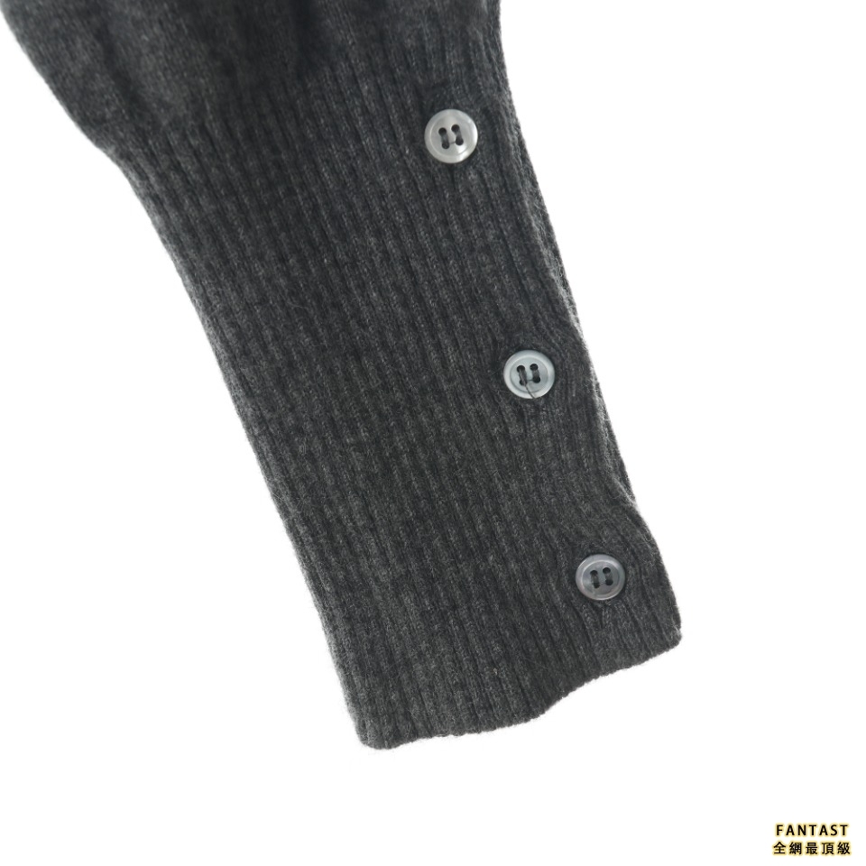 Thom Browne TB 四扣四條槓羊絨開衫