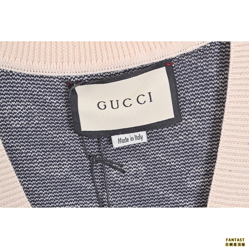 Gucci/古馳 22Fw 雙G提花針織開衫