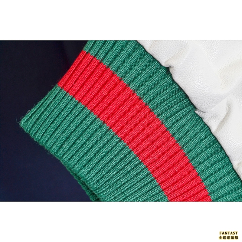 GUCCI × adidas三叶草 22FW三叶草织带棒球服外套