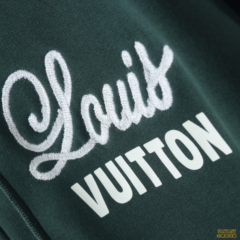 Louis Vuitton 22FW 拼接連帽夾克外套