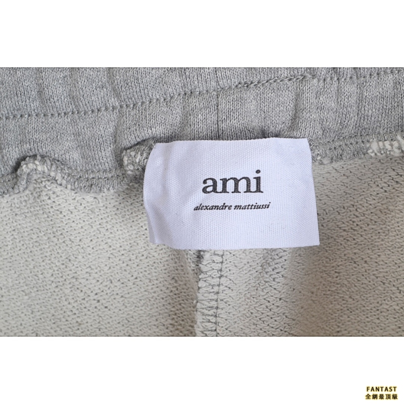 Ami/愛心 經典愛心標誌刺繡竪腿