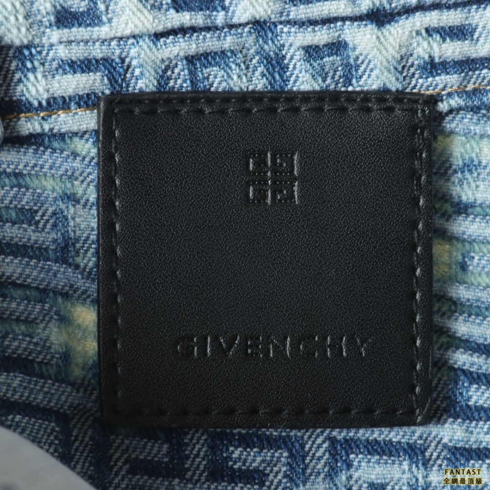 Givenchy紀梵希GVC 22FW 4G水洗提花牛仔褲