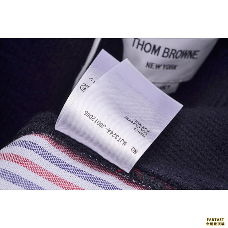 Thom Browne/湯姆布朗 TB 22FW 華夫格羊絨長褲