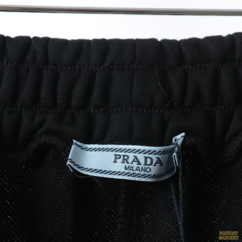​​​​​​​Prada/普拉達  22Fw  綠色繡花圖案長褲