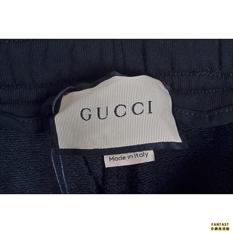 GUCCI/古馳 經典側邊字母LOGO衛褲長褲