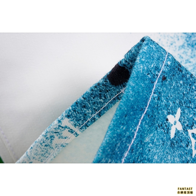 Louis Vuitton/路易威登 LV 星空噴繪藍白漸變牛仔褲
