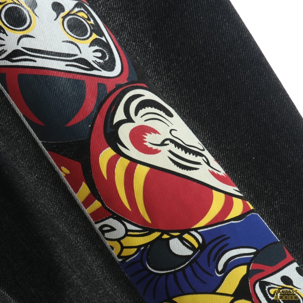 Evisu/福神 不倒翁達摩牛仔長褲 