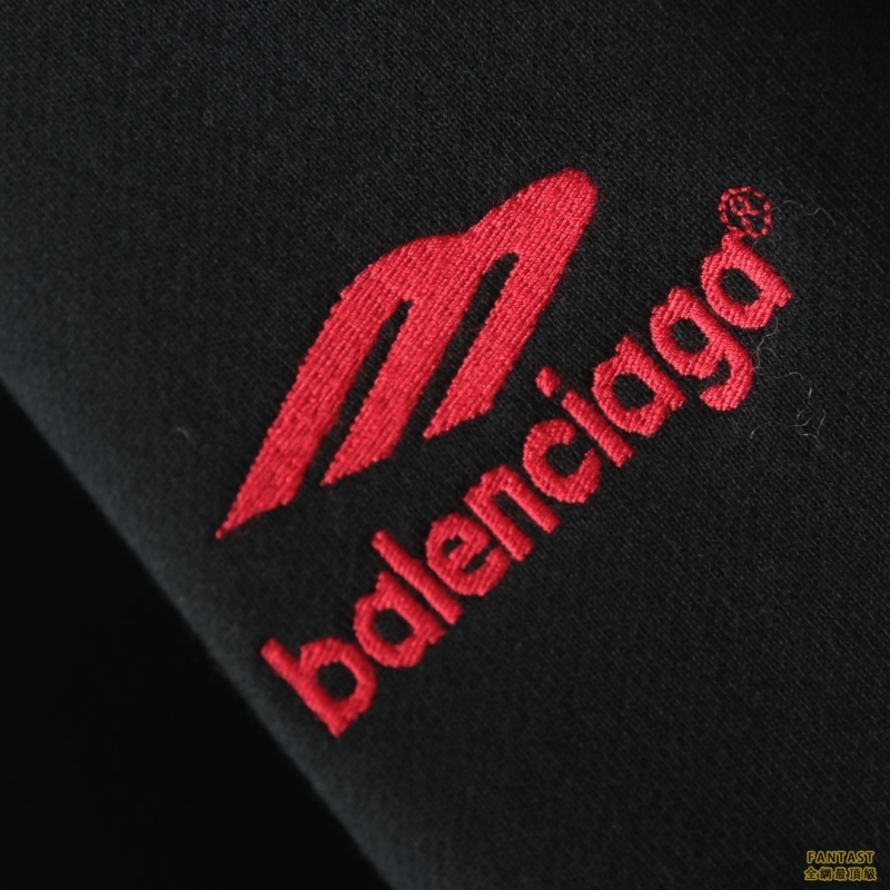 ​​​​​​​Balenciaga/巴黎世家 2022新款Logo刺繡小標休閑束腳長褲