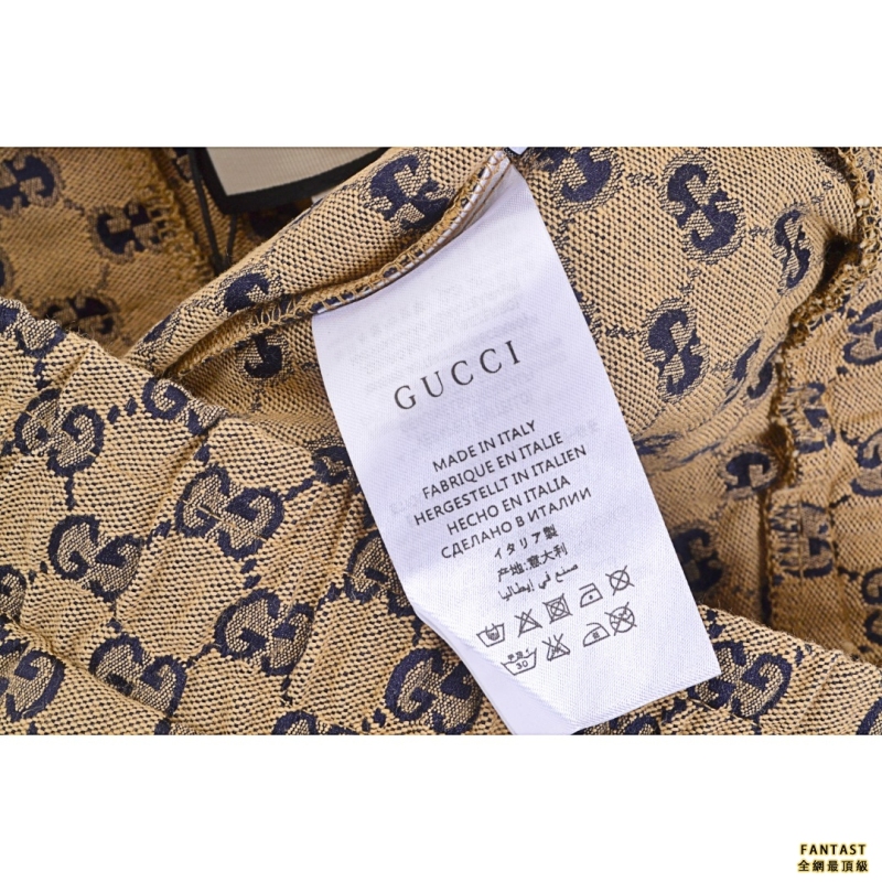 GUCCI/古馳 2022ss提花雙G針織長褲