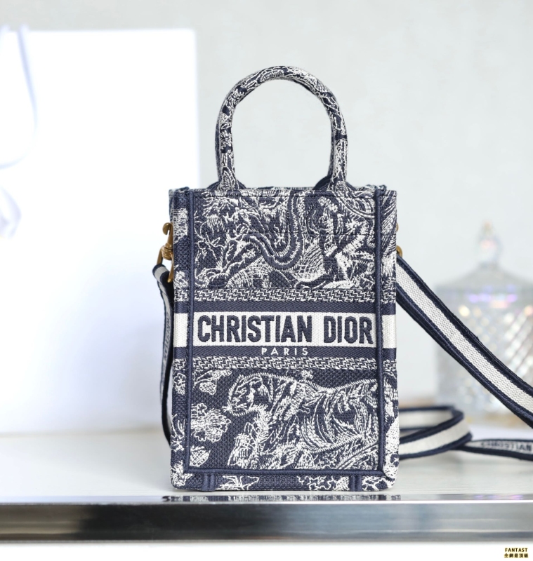 Dior迪奧 迷你Book tote 手機袋 