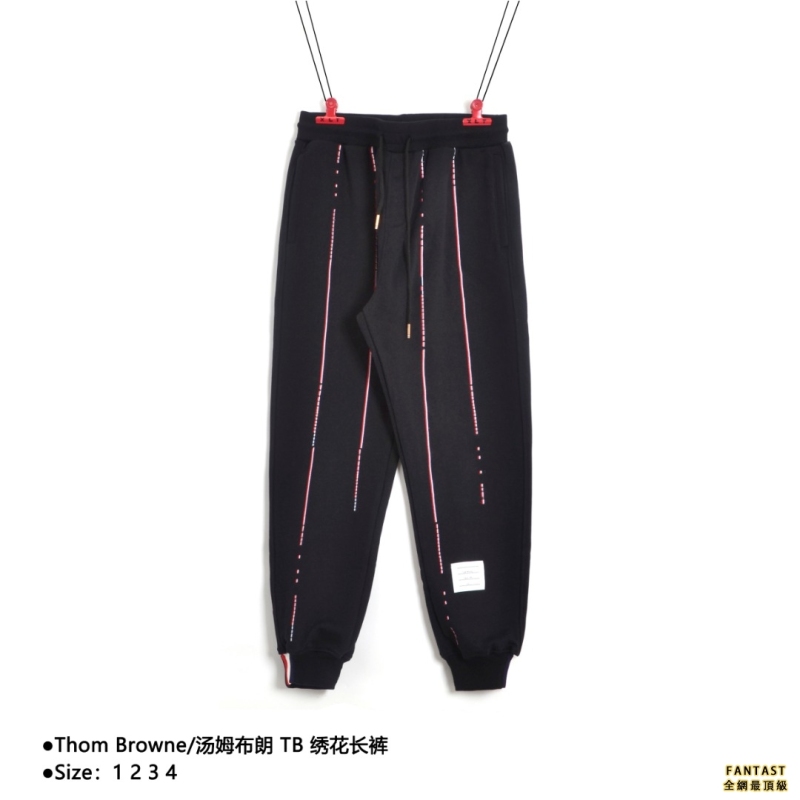 Thom Browne/汤姆布朗 TB 绣花长裤 