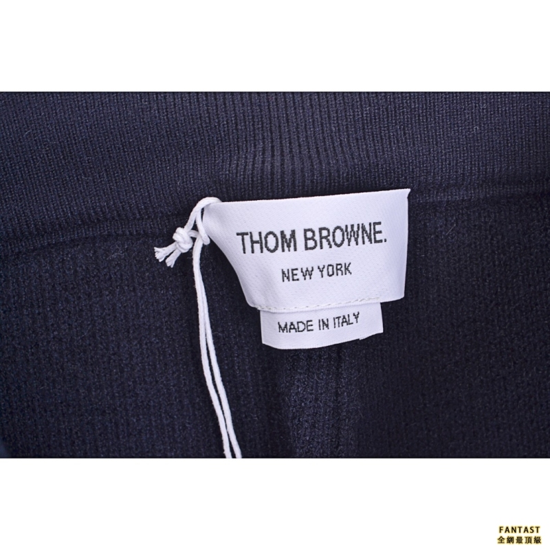 Thom Browne/湯姆布朗 TB 22FW 華夫格羊絨長褲