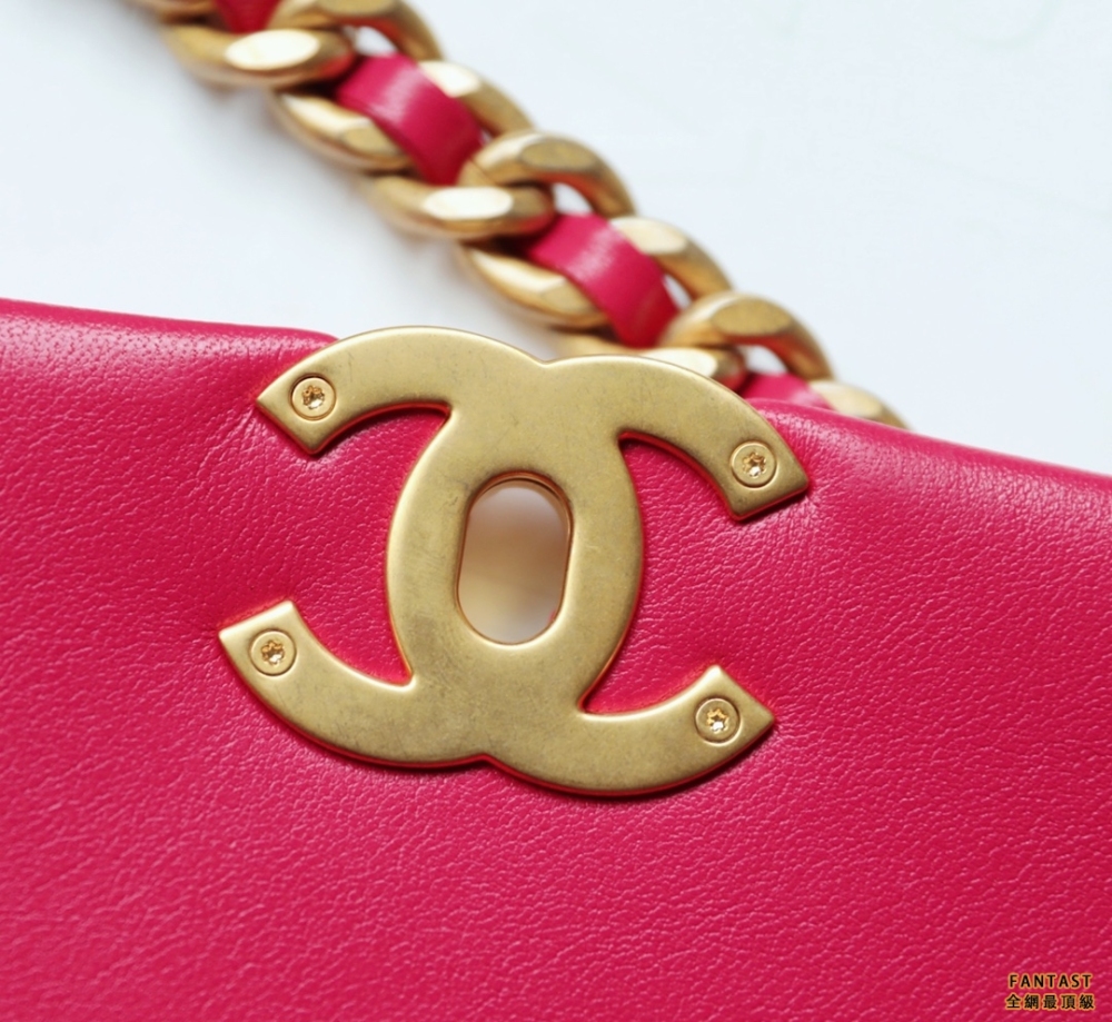 Ohanel 19手袋口蓋包【深粉】 最最...火爆必敗19系列最新色系