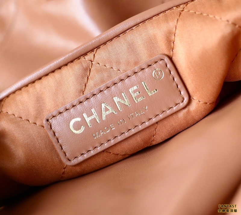 Chanel 22s|  焦糖色/金字  22bag 小號