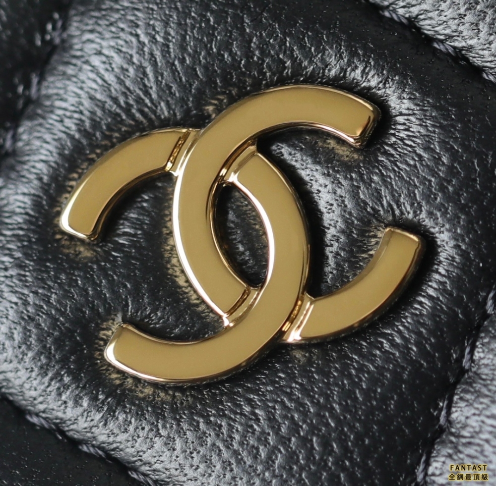 CHANEL香奈儿 classic 經典拉鍊零錢包 特別推薦羊皮拉鍊卡夾  黑羊金