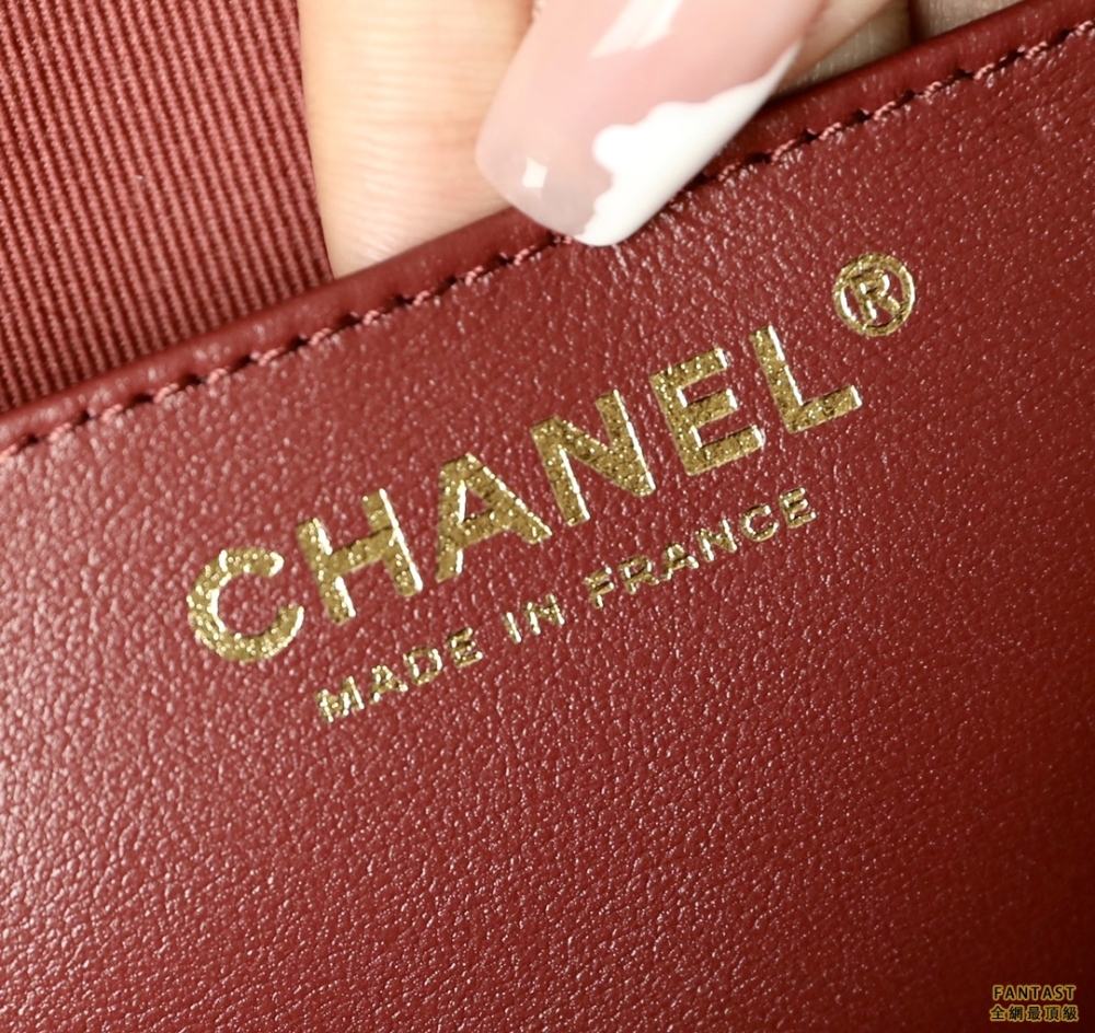 Chanel 22 ss春夏｜愛心 黑色 心形包手袋大號