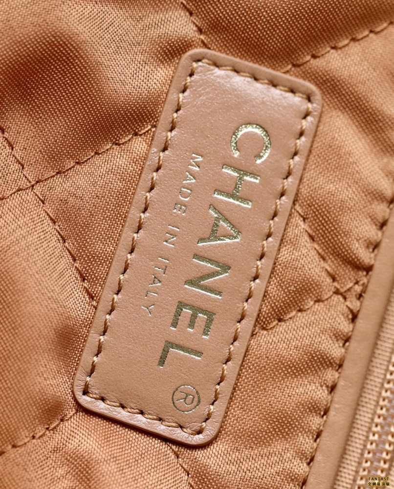 Chanel 22s|  焦糖色/金字  22bag 中號