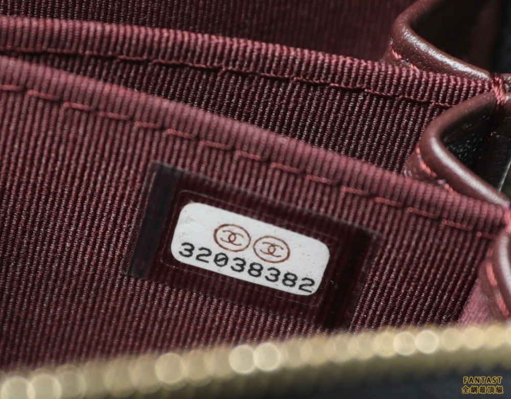 CHANEL香奈儿 classic 經典拉鍊零錢包 特別推薦羊皮拉鍊卡夾  黑羊金