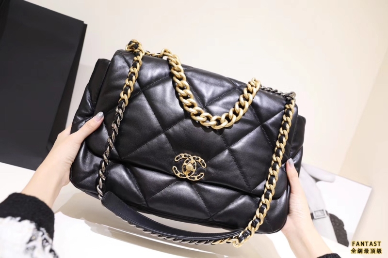 Chanel19Bag大號 全新19 maxi大號 黑色