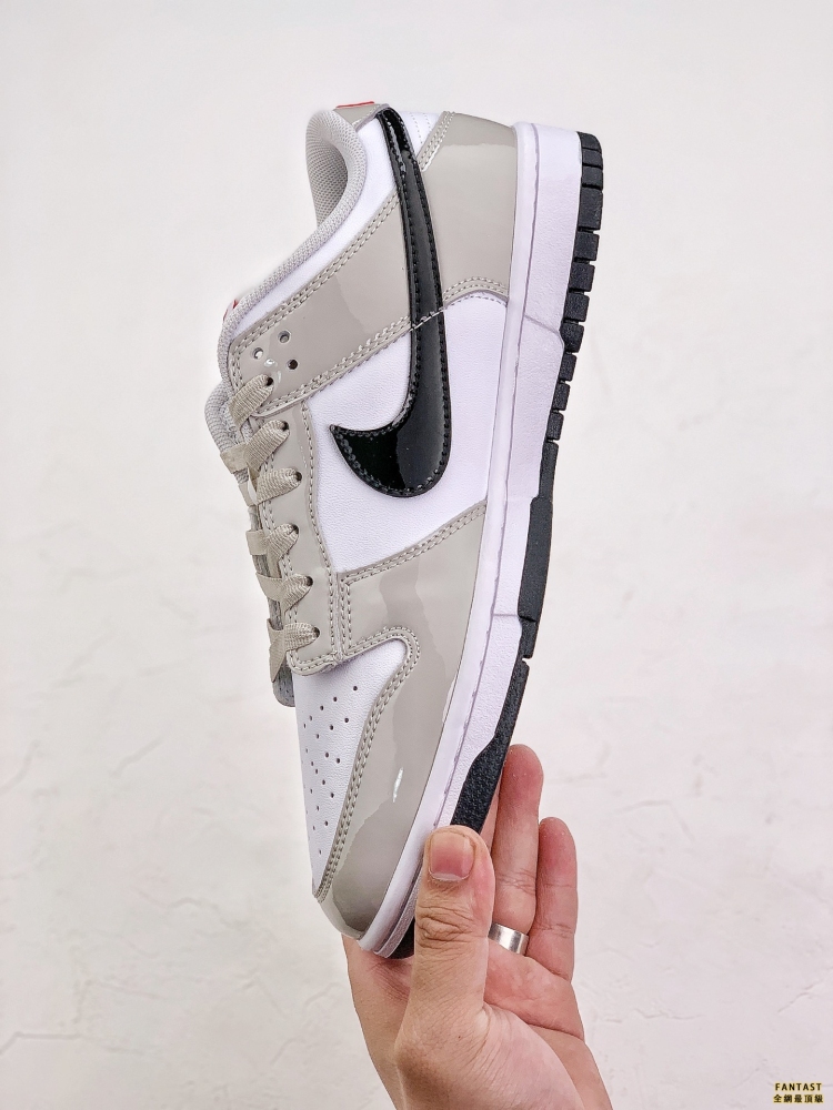Nike Dunk Low 「Light lron Ore」 漆皮白灰