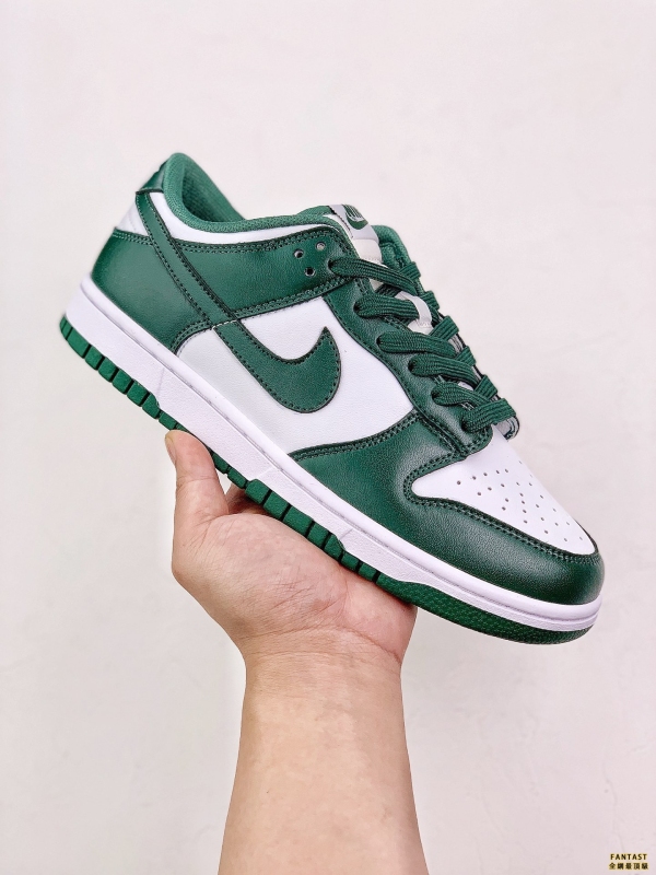 nike dunk low 「team green」 密歇根白綠