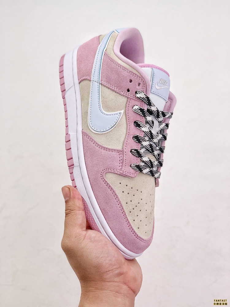 Nike Dunk Low 「Pink Suede」 粉藍配色