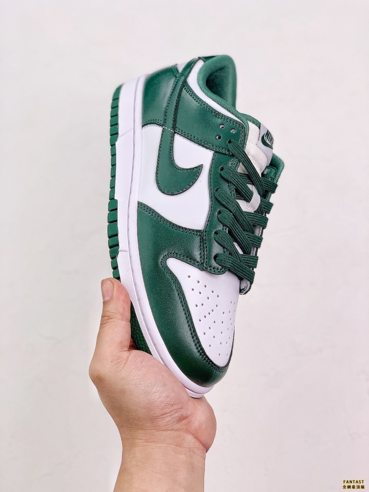 nike dunk low 「team green」 密歇根白綠