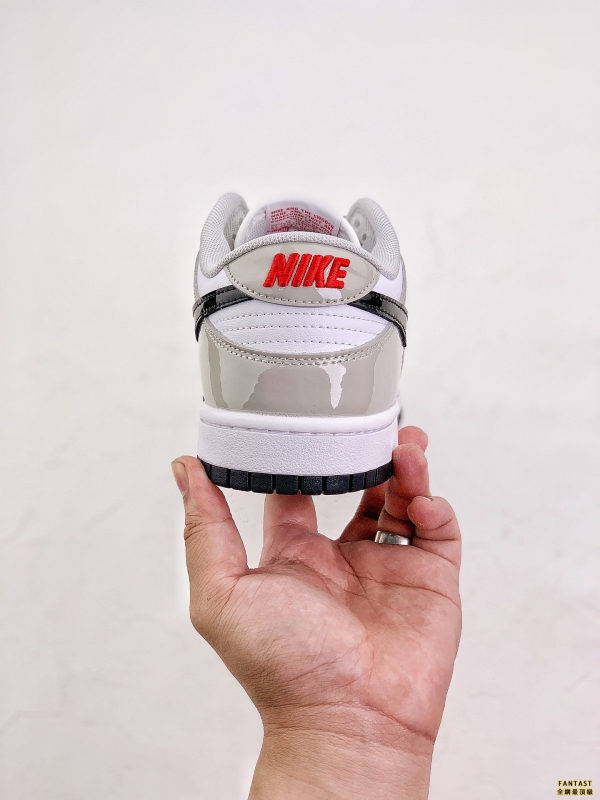 Nike Dunk Low 「Light lron Ore」 漆皮白灰