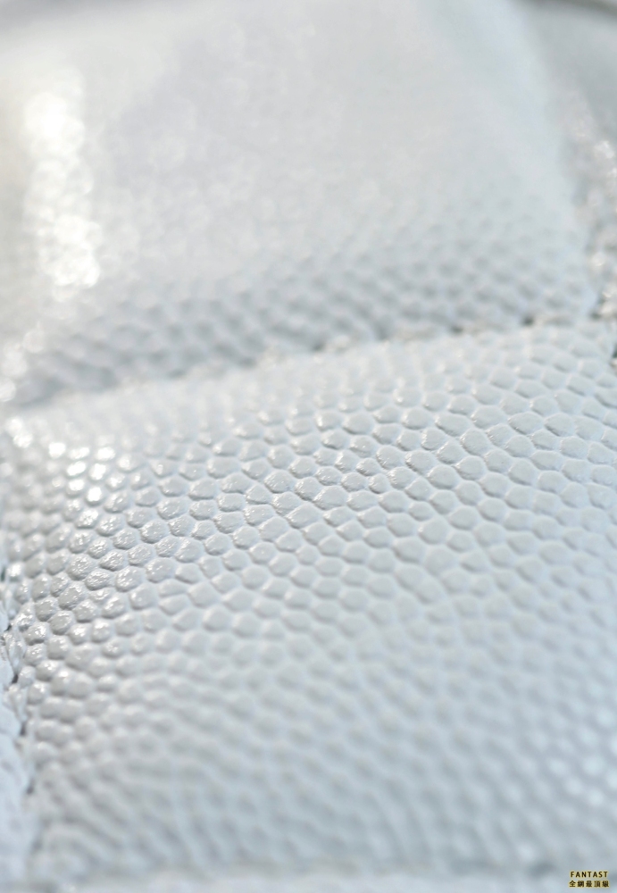 Chanel 22K秋冬 手柄口蓋包/郵差包 白色