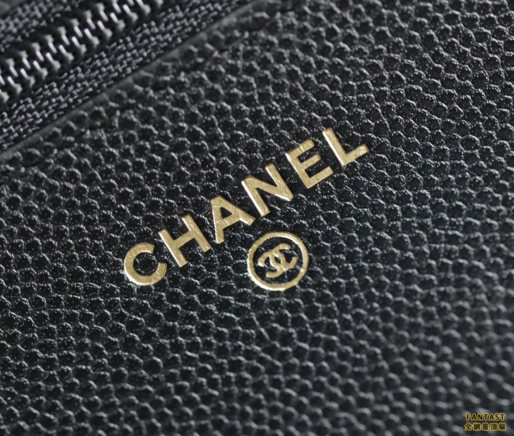 Chanel 22K秋冬 手提鏈條woc黑色