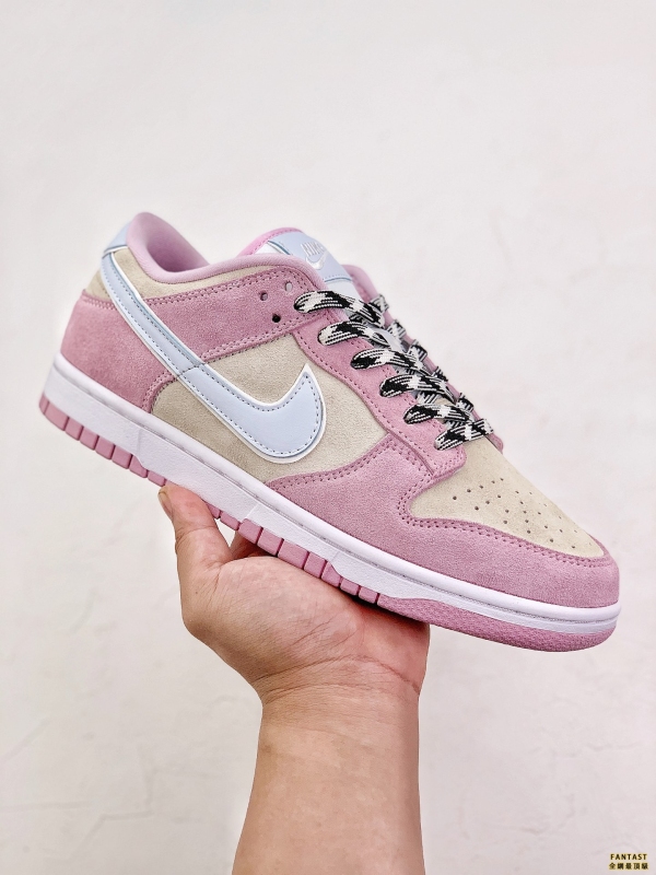 Nike Dunk Low 「Pink Suede」 粉藍配色