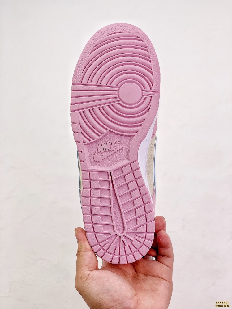 Nike Dunk Low 「Pink Suede」 粉藍配色