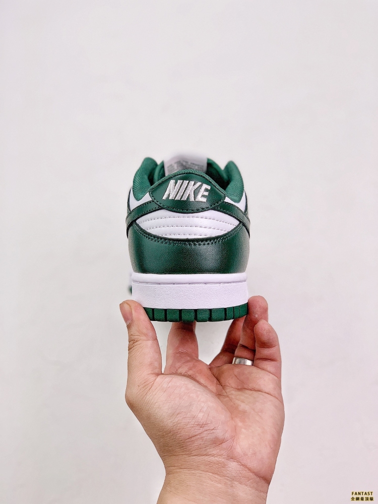 nike dunk low 「team green」 密歇根白綠