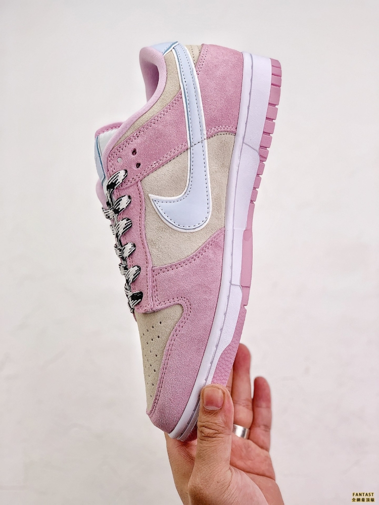 Nike Dunk Low 「Pink Suede」 粉藍配色