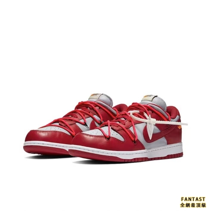 【Unicorn獨家版本】OFF-WHITExNike Low L THR OW聯名 紅色板鞋 男女均可