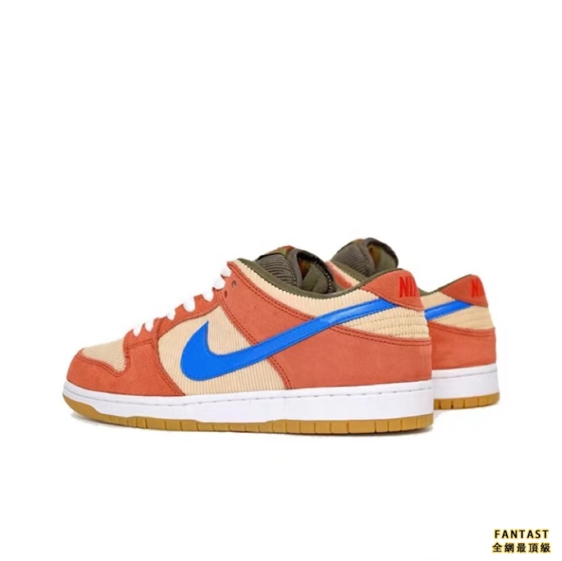 【Unicorn獨家版本】Nike SB Dunk Low Pro‘“Corduroy”男女同款卡其棕燈芯絨板鞋