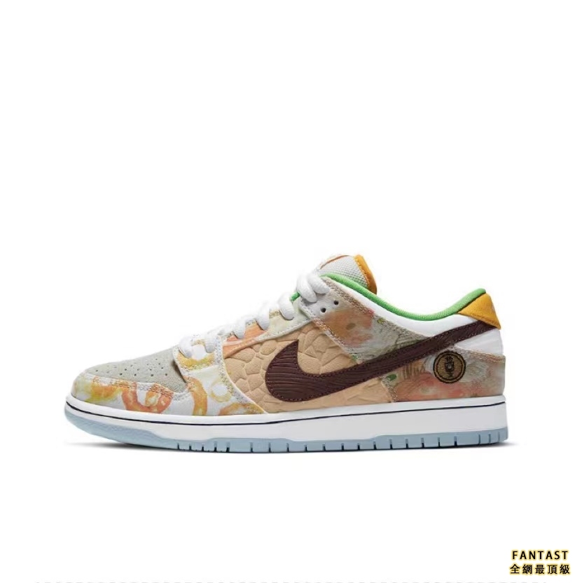 【Unicorn獨家版本】Nike SB Dunk Low Pro Qs“Street Hawker”食神 男女同款鴛鴦板鞋#送禮推薦