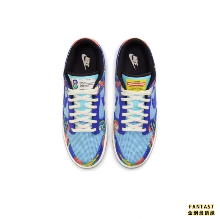 【Unicorn獨家版本】Nike Dunk Low Retro OG “Firecracker”“CNY”藍紅鞭炮 雙層刮刮樂 #送禮