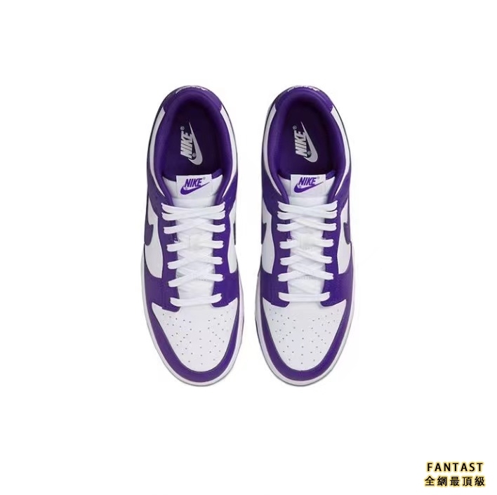 【Unicorn獨家版本】Nike Dunk Low Retro&quot;Court  Purple&quot;經典白紫色板鞋#送禮推薦