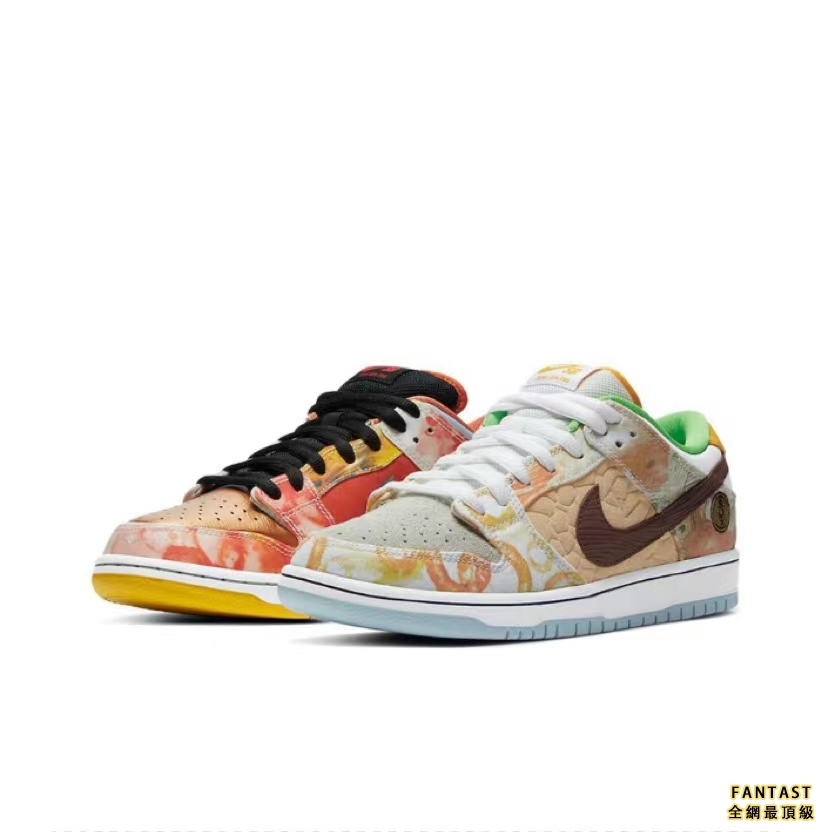 【Unicorn獨家版本】Nike SB Dunk Low Pro Qs“Street Hawker”食神 男女同款鴛鴦板鞋#送禮推薦