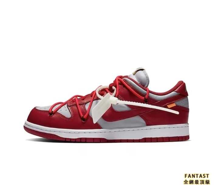 【Unicorn獨家版本】OFF-WHITE x Nike Low L THR OW聯名 紅色板鞋 男女同款